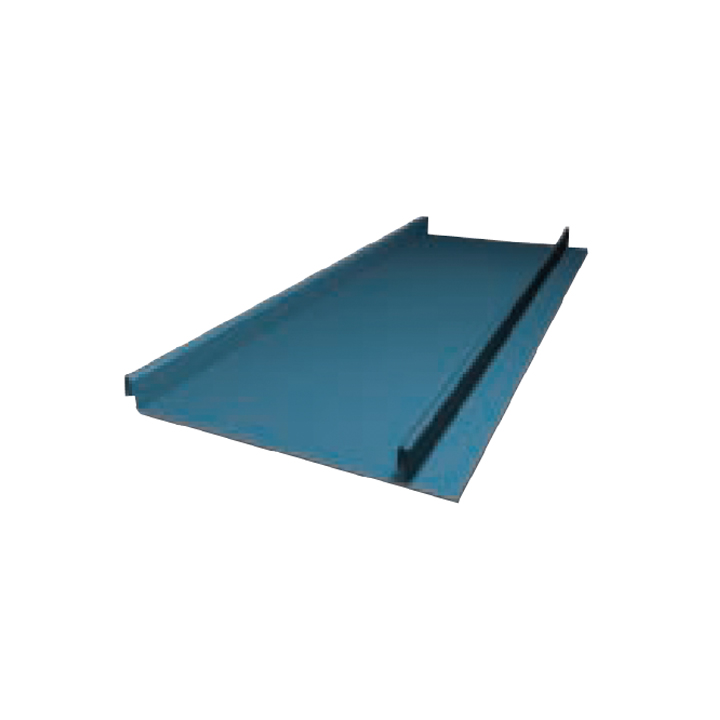 Cận cảnh sóng tôn Lysaght Locked Seam liên kết đai kẹp âm không vít